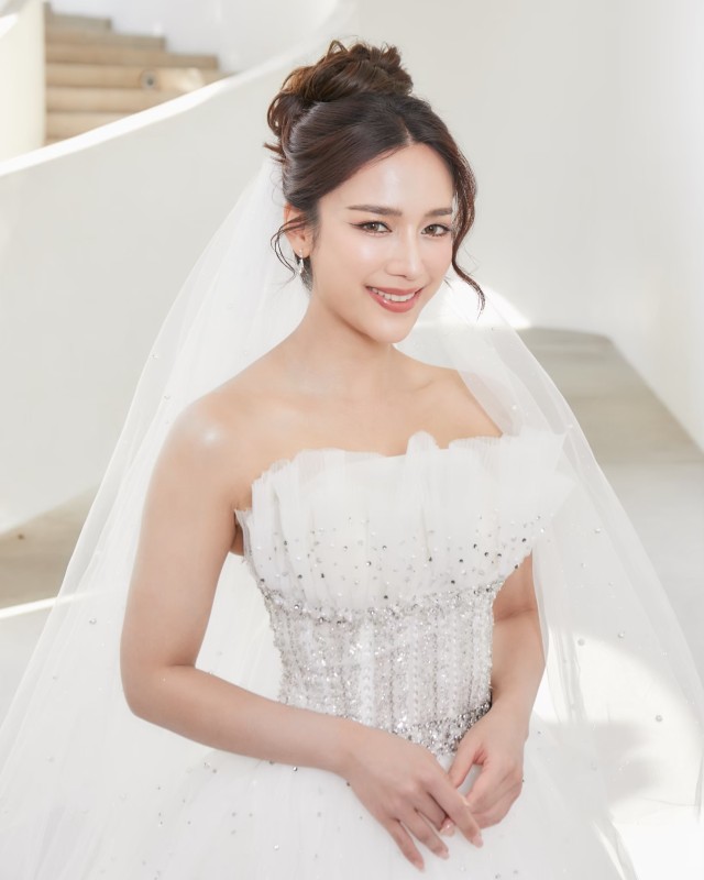 Wedding photo of ถ่ายแบบ and แม็กกี้ อาภา ภาวิไล